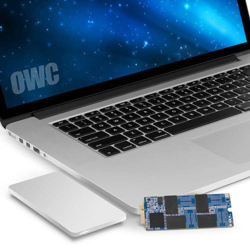 OWC Aura Pro 6G SSD with USB enclosure for MacBook Pro Retina Display Mid 2012-Early 2013 OWC Aura Pro 6G SSD with USB enclosure for MacBook Pro Retina Display Mid 2012-Early 2013
